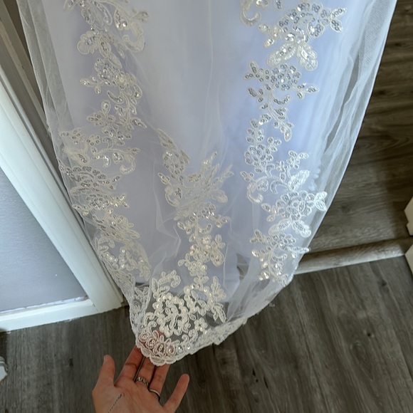 hebeos Sheath/Column V-neck Sleeveless
Sweep/Brush Train Dresses #P016033P03903 - Picture 6 of 10